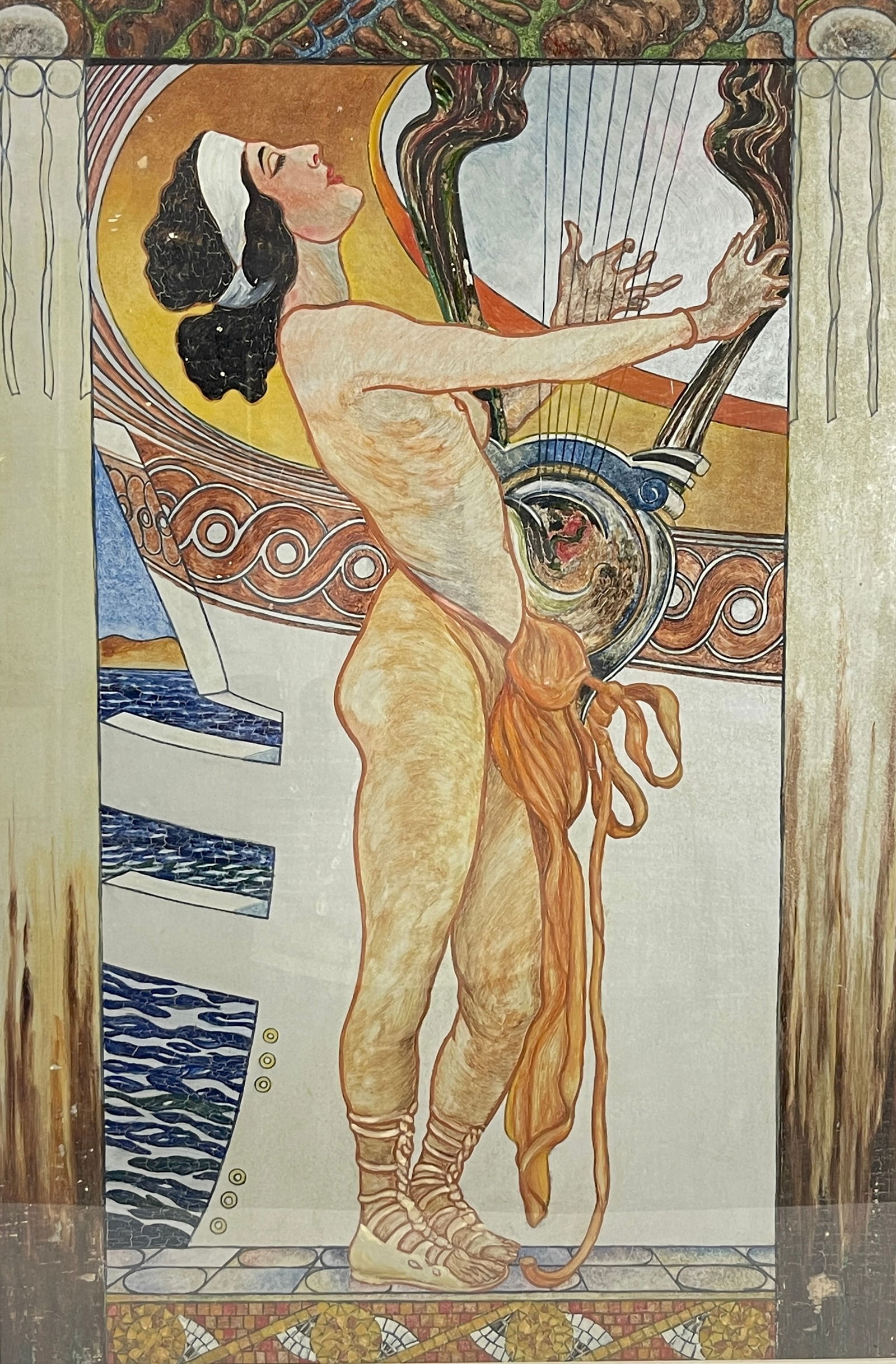 Frantisek Kupka - "Music" Original Oil Painting of Poster (1 of 3)