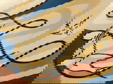 ALEXANDER CALDER " Birds in Flight " Lithograph Pencil Signed and numbered 83/125