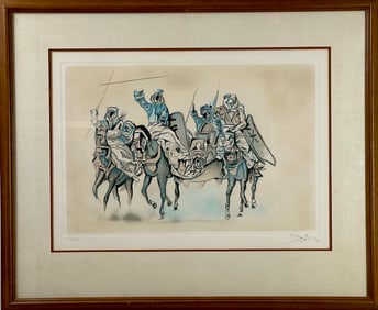 Salvador Dali Lithograph Pencil Signed numbered 34 / 500
