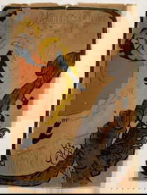 Toulouse Latrec Lithograph Jane Avril