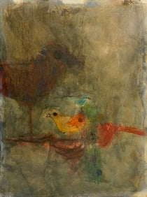 Christoph Donin Oil Painting on Board 15 x 20 inches