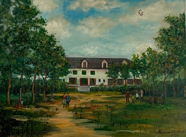 Maurice Utrillo 1883-1955, American Oil on Canvas painting