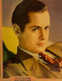 Robert Montgomery, Nelson Eddy and John Barrymore Original MGM Personality Posters