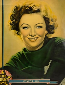 Myrna Loy, Greta Garbo and Helen Hayes Original 1930s MGM Personality Posters