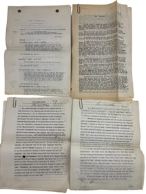 The Wrestler 1920 Fox Film Corp Original Screenplay Movie Script