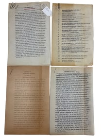 The Swimming Instructor 1926 Fox Film Corp Original Screenplay Movie Script