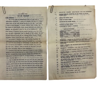 Rah Rah Heidelberg 1920s Fox Film Corp Original Screenplay Movie Script