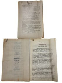 The Tennis Wizard 1926 Fox Film Corp Original Screenplay Movie Script