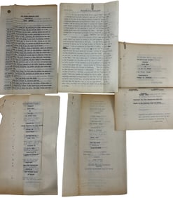 Not The Type 1927 Fox Film Corp Original Screenplay Movie Script