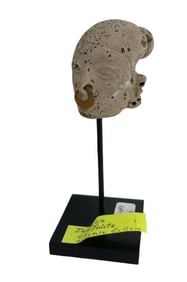 Tumaco-La Tolita Pre Columbian Miniature Terracotta Head