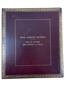 Paul Linwood Gittings Photographs and Essays Signed Accompanied with Signed Letter