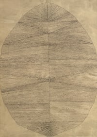 Vin Giuliani - Study of a Leaf Pen and Ink Drawing