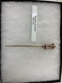 Medieval Russian Gold 15 Century A.D. Collar Pin