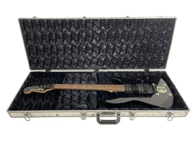 Squier Showmaster by Fender Custom Guitar Signed by John Kay of Steppenwolf