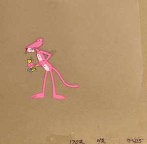 Original Pink Panther Animation Cel
