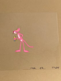 Original Pink Panther Animation Cel