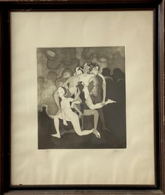 Linda Stein - Pencil Signed and Dated Lithograph 7/90