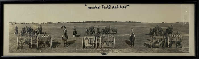 Vintage Battery B 15th Field Artillery Nov. 1928 Photograph