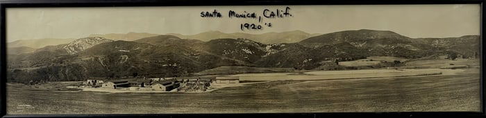 Vintage Santa Monica, CA B&W Photograph