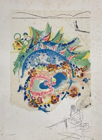 Salvador Dali - Lei Lithograph Pencil Signed and Numbered 238/300