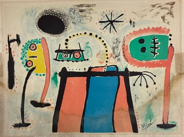 Joan Miro Lithograph