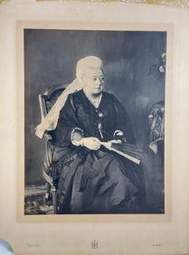 Queen Victoria Portrait Photo Chancellor Dublin by Royal Warrant Photographers to Her Majesty