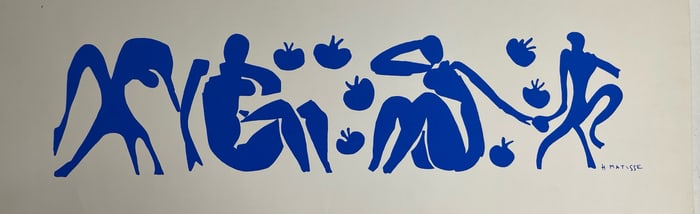 Henri Mattise "Femme et Singes" 1954 Lithograph