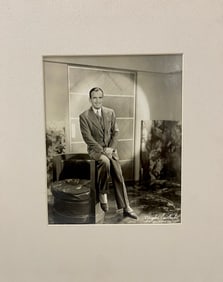 Original Black and White Photograph of Douglas Fairbanks