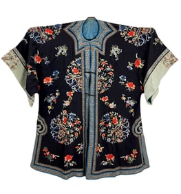 Antique Chinese Silk Robe