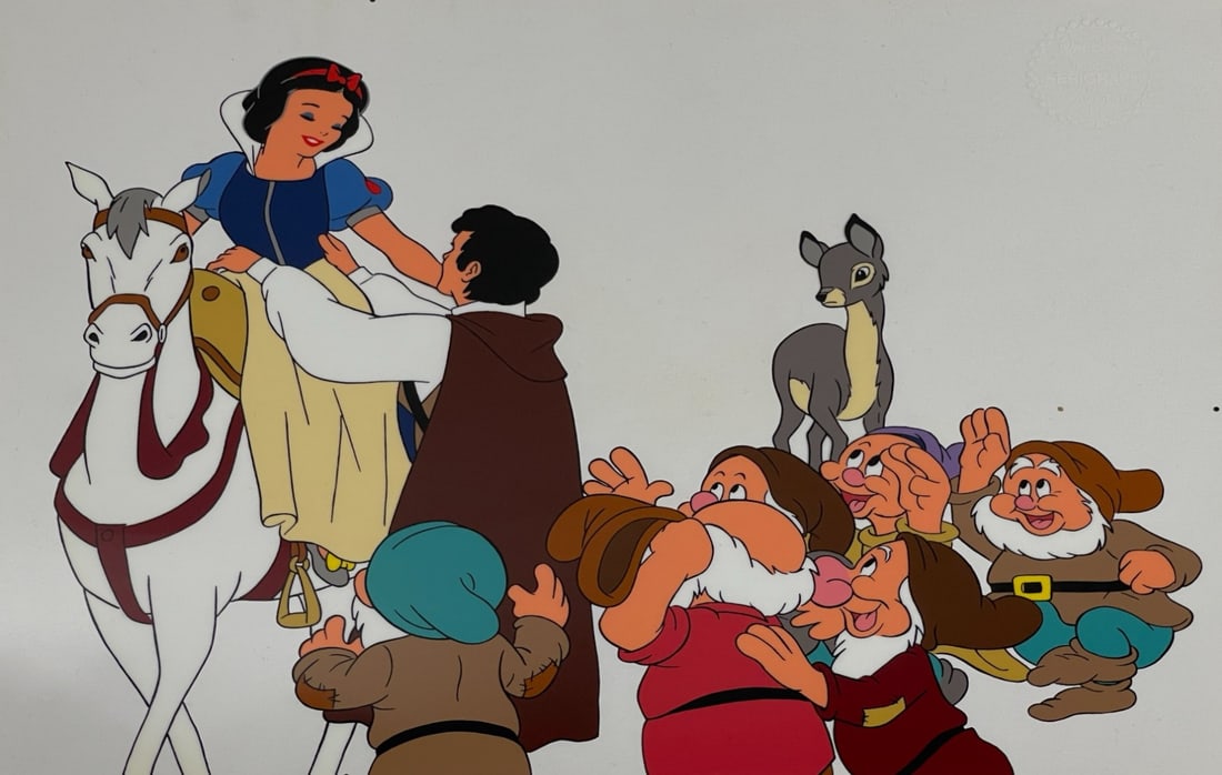 Disney Animation Cel Snow White and the Seven Dwarfs Sericel (1 of 4)