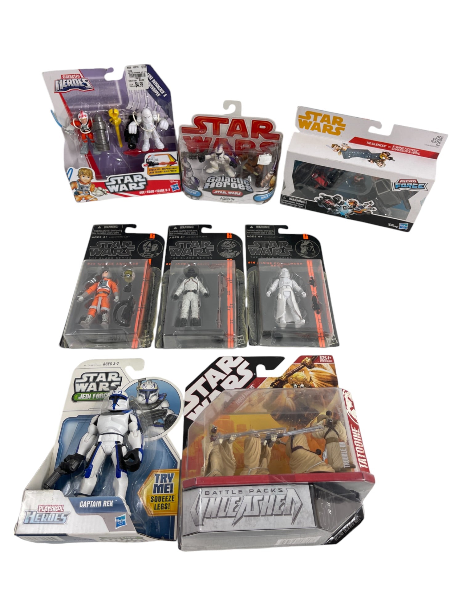 Vintage Action Figure Toy Collection STAR WARS Box Lot (1 of 4)