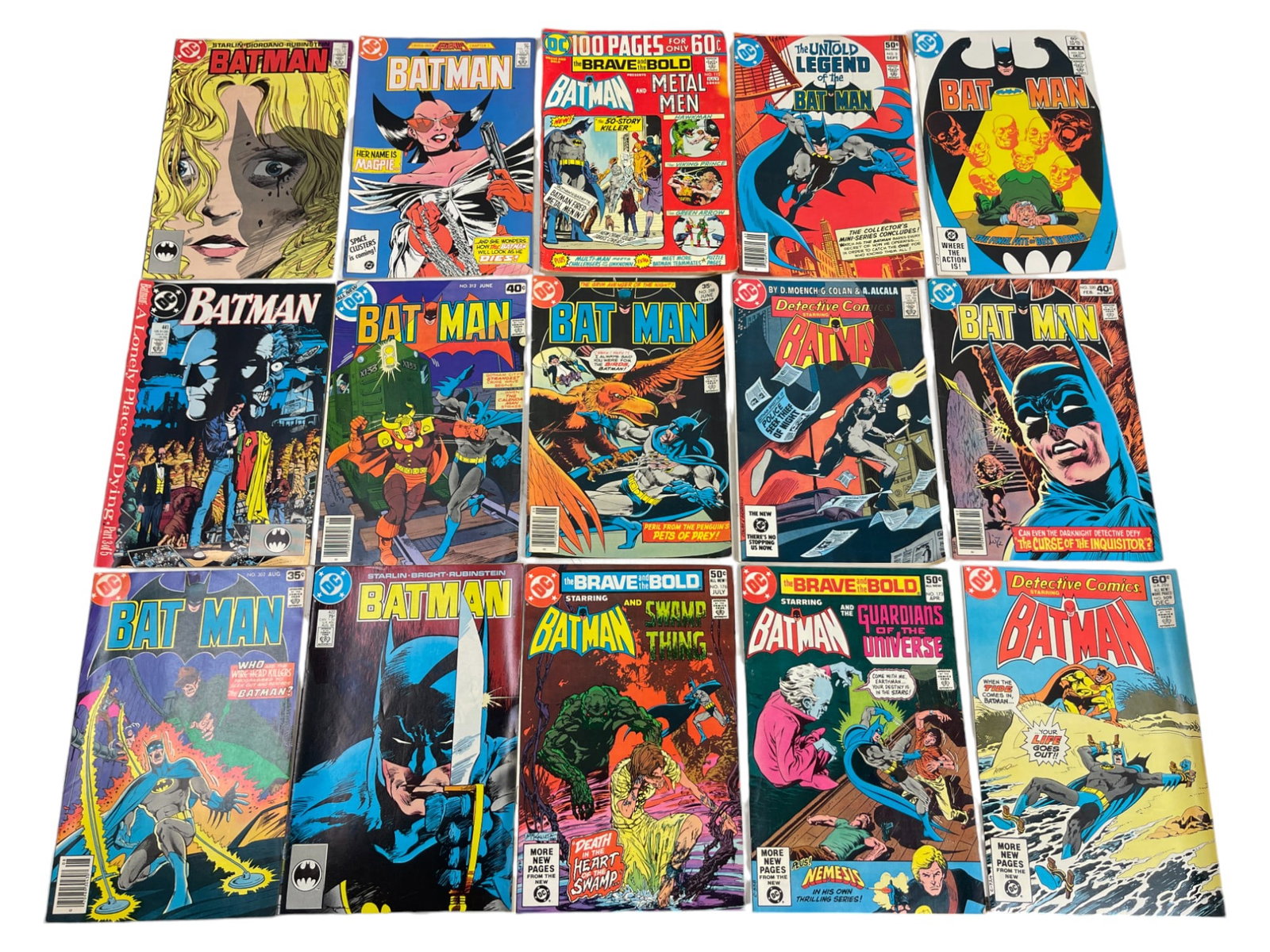 Vintage Comic Book DC Batman  collection lot 18 (1 of 6)