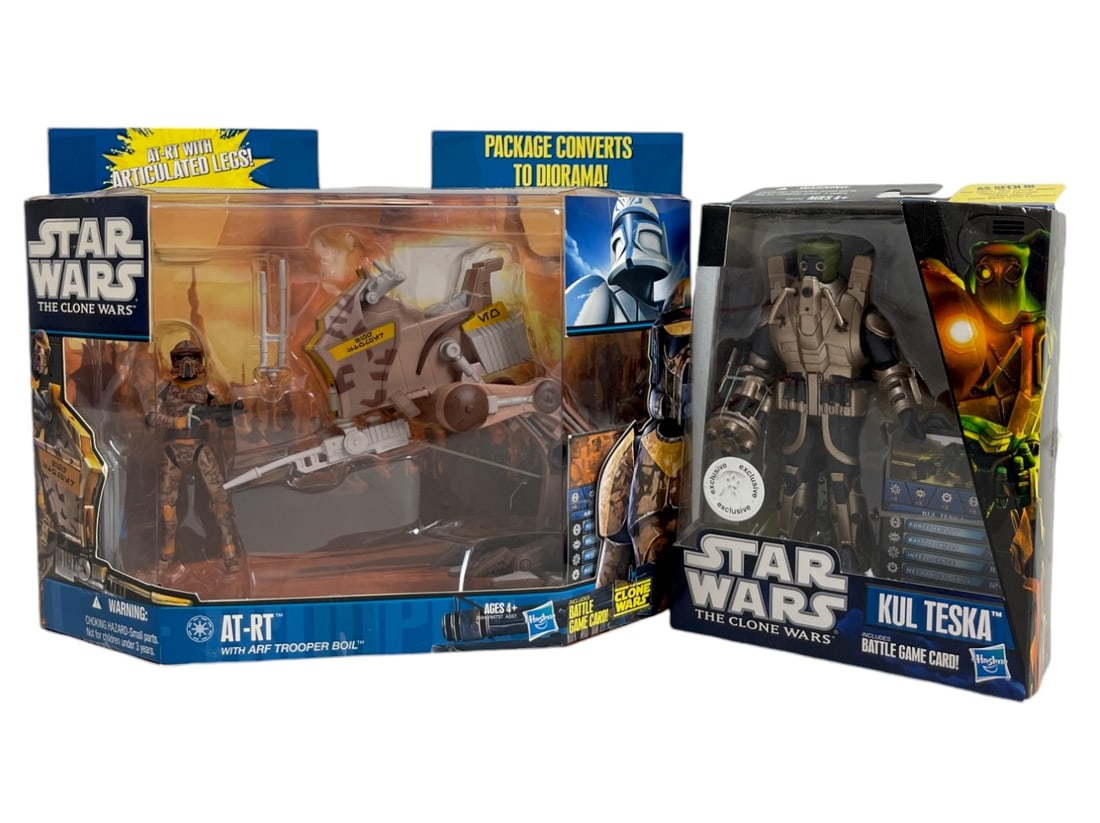 Star Wars Clone Wars Action Figure Lot NIB (1 of 7)