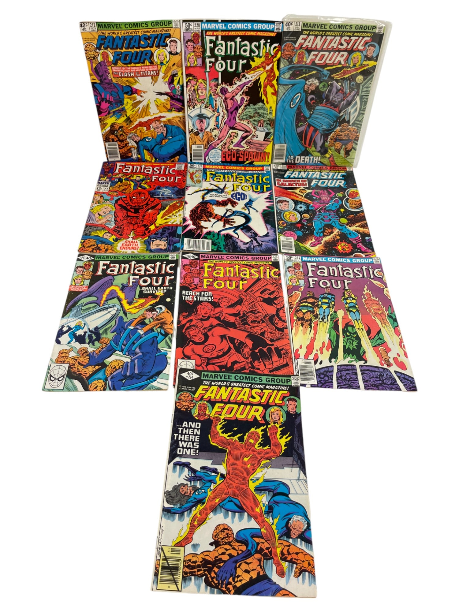 Vintage Marvel Fantastic Four Comic Book Collection Lot (1 of 6)