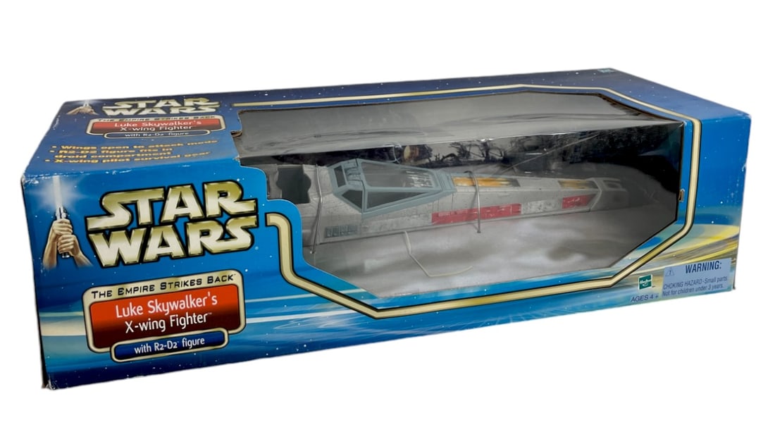 2002 Hasbro Star Wars Empire Strikes Back Luke Skywalker’s X-Wing w/ R2-D2: 2002 Hasbro Star Wars Empire Strikes Back Luke Skywalker’s X-Wing w/ R2-D2