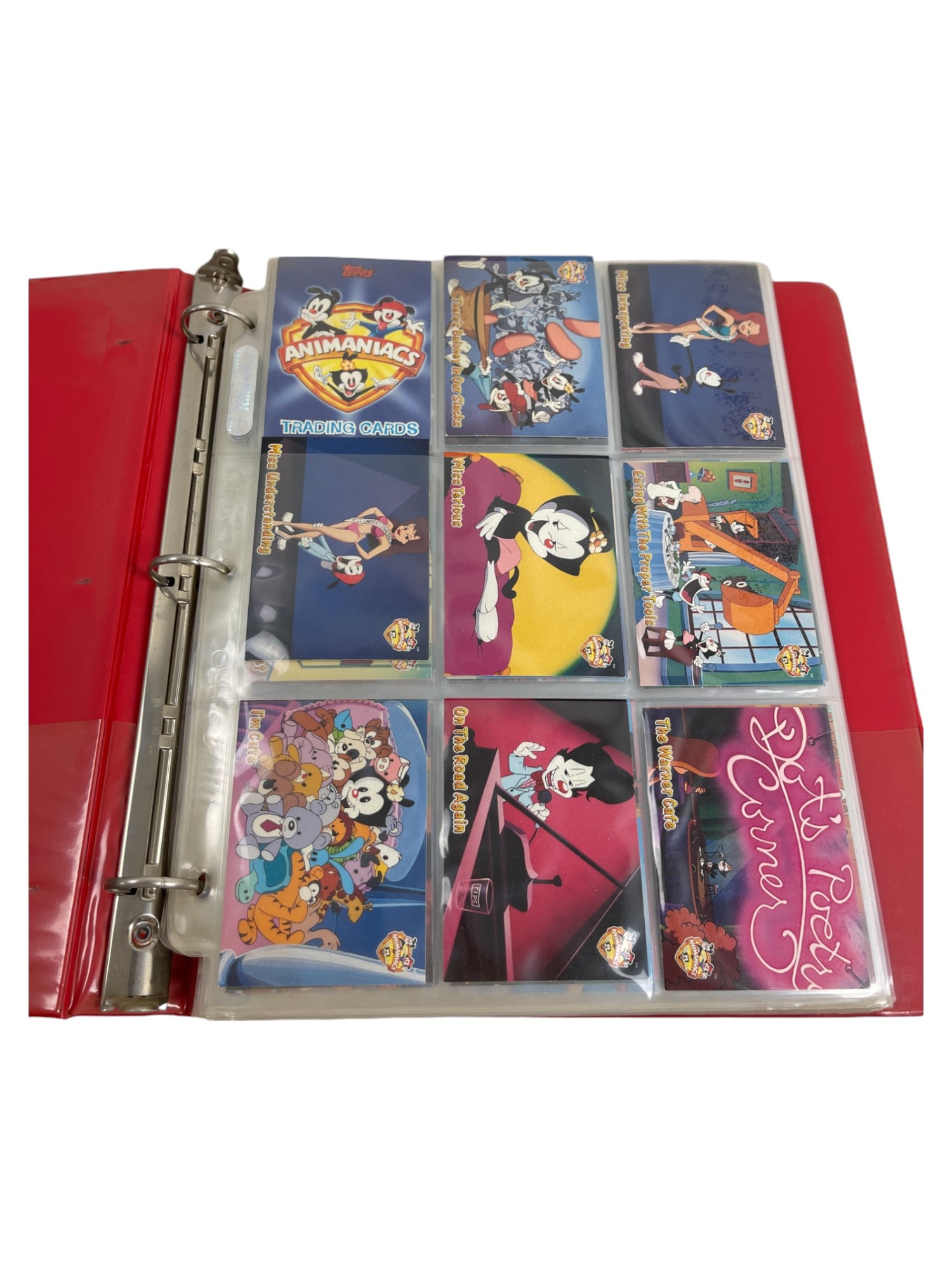 Disney Animaniacs Trading Card Collection Binder (1 of 7)