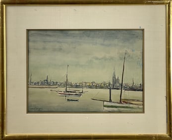 Kees Van Dongen (1877-1968) - Watercolor Signed Bottom Left