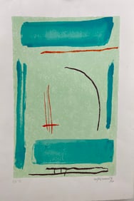 Albert RÃ fols-Casamada - Pencil Signed and Numbered Lithograph