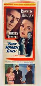 That Hagen Girl - 1947 Ronald Reagan Shirley Temple Original Movie Poster