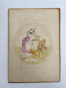 Beatrix Potter - The Tale of Tom Kitten Watercolor on Paper Initial Signed H.B.P.