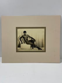 Edwin Townsend - Original Gay Erotic Nude Male Photograph of Anthony Sansone Signed Bottom Right