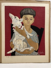 Sekino Jun'ichiro Japanese Woodblock Print