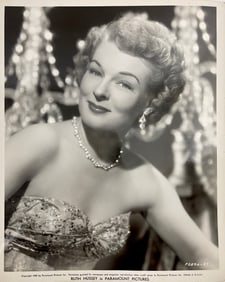 Original Stamped B&W Photograph of Ruth Hussey Signed on Verso