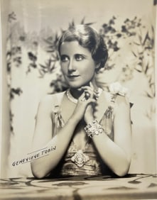 Original Photograph of Genevieve Tobin Stamped on Verso
