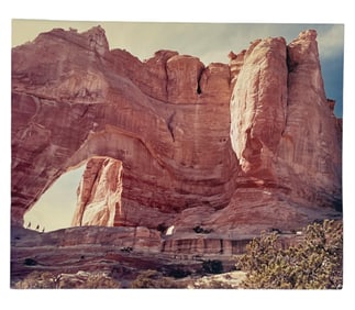 Josef Muench Original Color Photograph Stamped on Verso