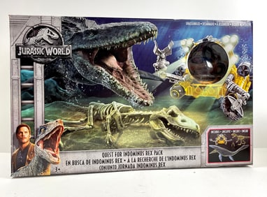 Mattel Jurassic World Quest for Indominus Rex Pack NIB