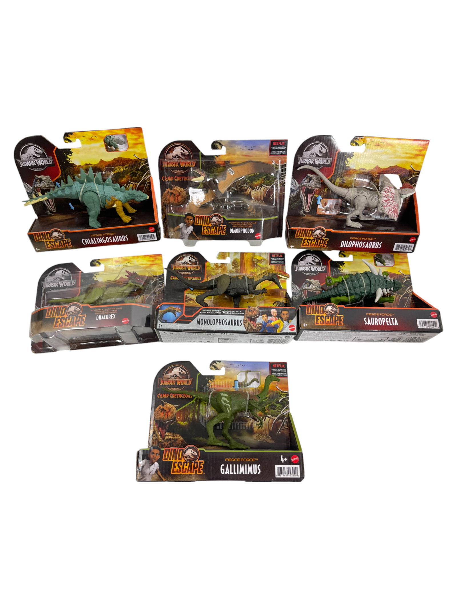 Jurassic World NIB Action Figure Collection Lot (1 of 5)
