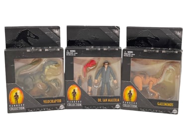 Jurassic World Hammond Collection NIB Action Figure Collection Lot