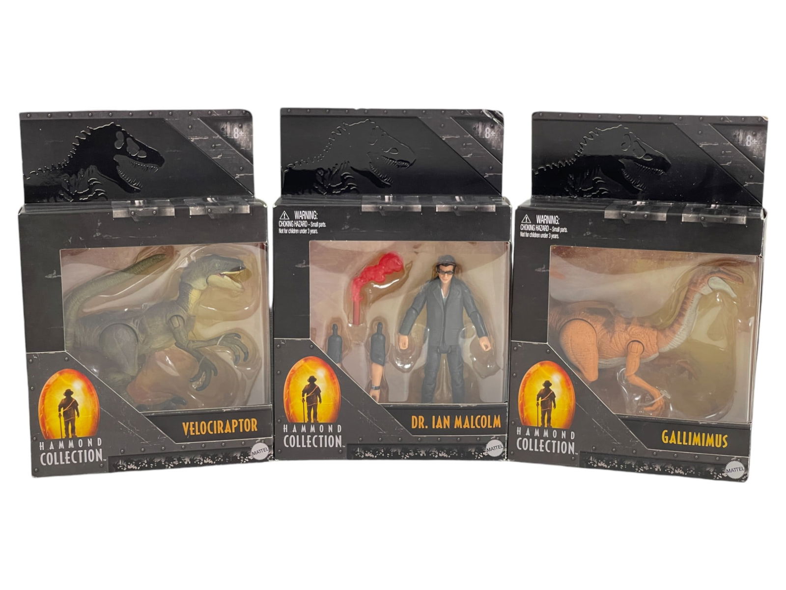 Jurassic World Hammond Collection NIB Action Figure Collection Lot (1 of 5)