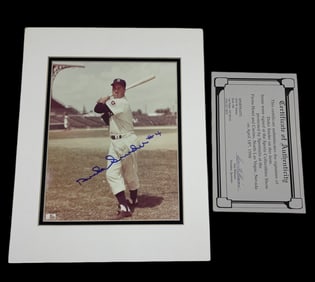 Duke Snider Signed Photograph with COA